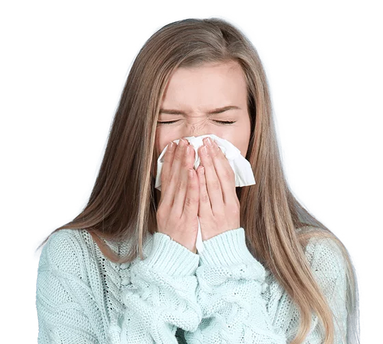 Allergy Clinic Temple TX Woman with Allergies